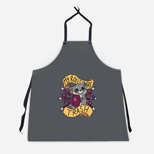 RPG Raccoon-unisex kitchen apron-TaylorRoss1
