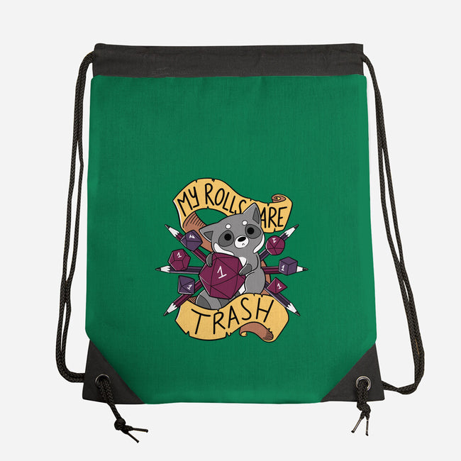 RPG Raccoon-none drawstring bag-TaylorRoss1