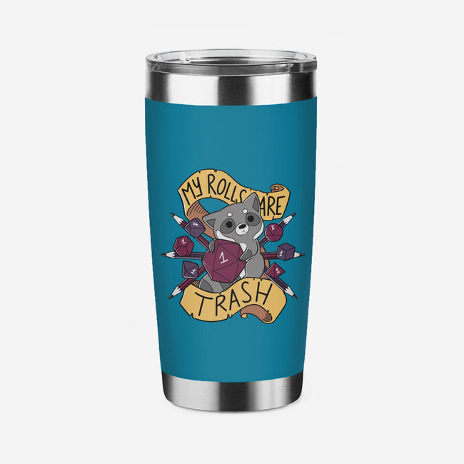 RPG Raccoon-none stainless steel tumbler drinkware-TaylorRoss1
