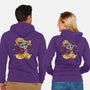 RPG Raccoon-unisex zip-up sweatshirt-TaylorRoss1