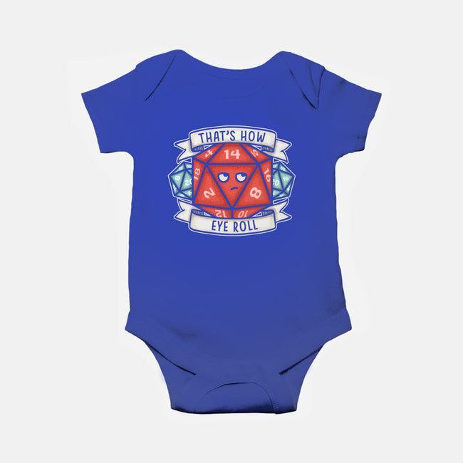 How Eye Roll-baby basic onesie-CoD Designs