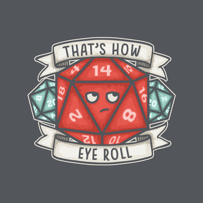 How Eye Roll-none drawstring bag-CoD Designs