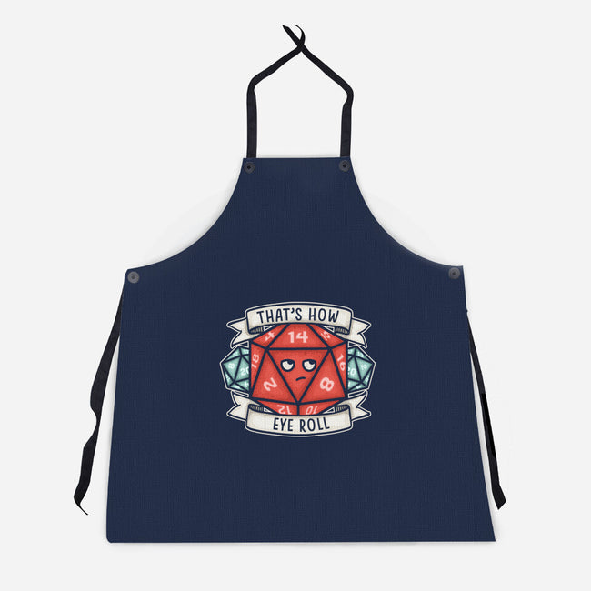 How Eye Roll-unisex kitchen apron-CoD Designs