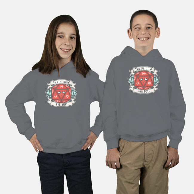 How Eye Roll-youth pullover sweatshirt-CoD Designs