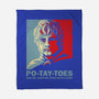 Po-Tay-Toes-none fleece blanket-kg07