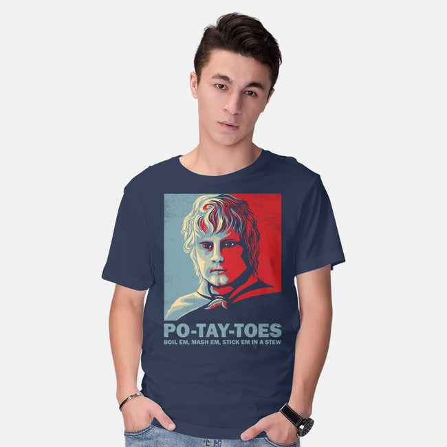 Po-Tay-Toes-mens basic tee-kg07