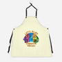 Lets Play Dungeons and Meeples-unisex kitchen apron-T33s4U
