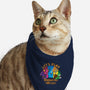 Lets Play Dungeons and Meeples-cat bandana pet collar-T33s4U