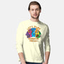 Lets Play Dungeons and Meeples-mens long sleeved tee-T33s4U