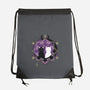 Crescent Moon Cats-none drawstring bag-Liewrite