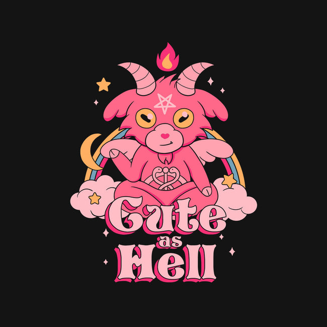 Cute as Hell-none glossy sticker-Thiago Correa