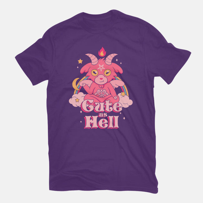 Cute as Hell-womens basic tee-Thiago Correa