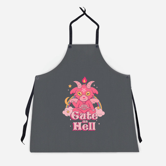 Cute as Hell-unisex kitchen apron-Thiago Correa