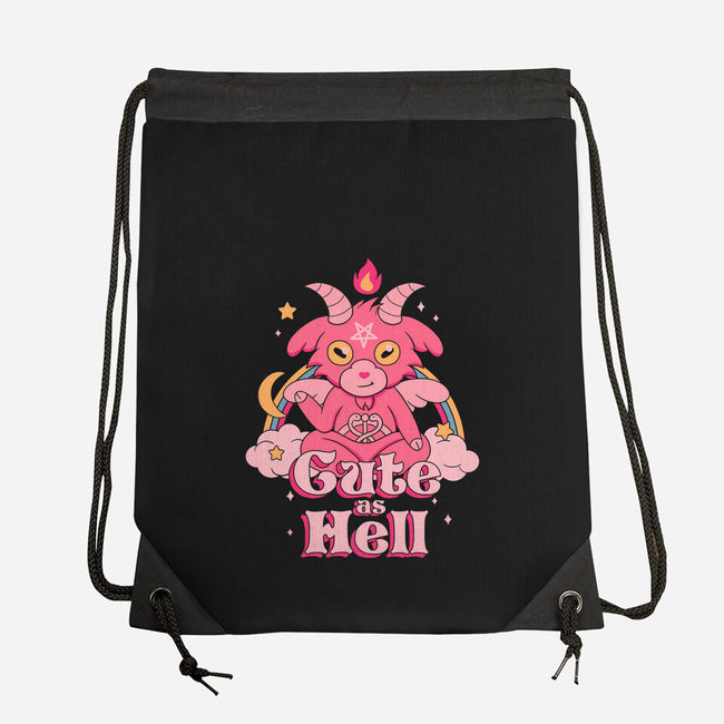 Cute as Hell-none drawstring bag-Thiago Correa