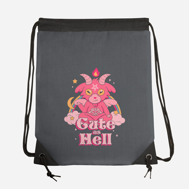 Cute as Hell-none drawstring bag-Thiago Correa