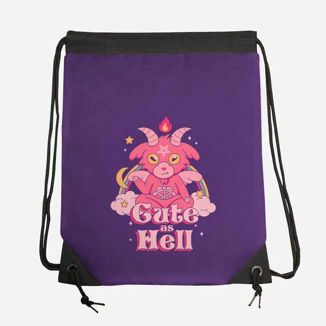 Cute as Hell-none drawstring bag-Thiago Correa