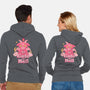 Cute as Hell-unisex zip-up sweatshirt-Thiago Correa
