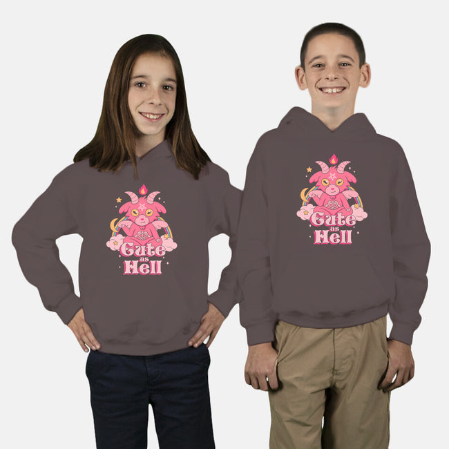 Cute as Hell-youth pullover sweatshirt-Thiago Correa