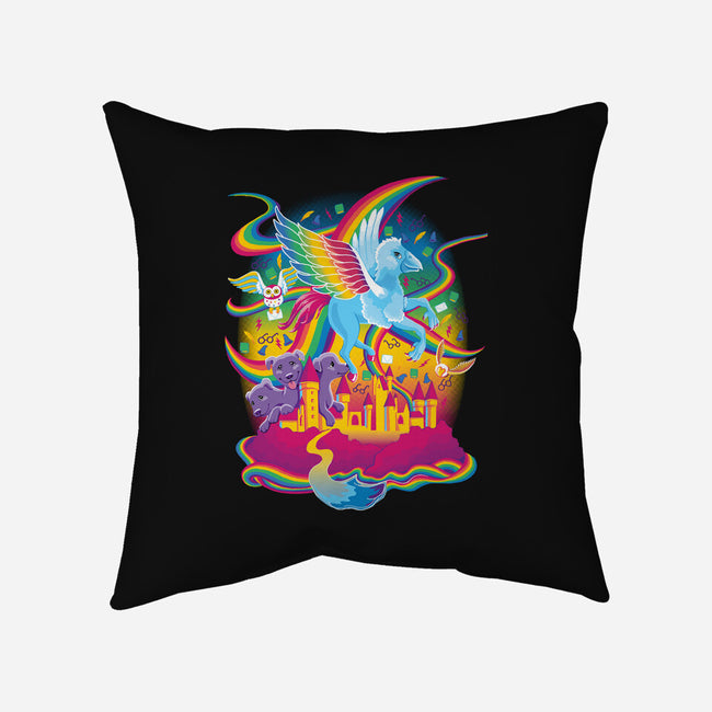 Harry Frank-none removable cover w insert throw pillow-theinfinityloop