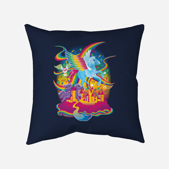 Harry Frank-none removable cover w insert throw pillow-theinfinityloop