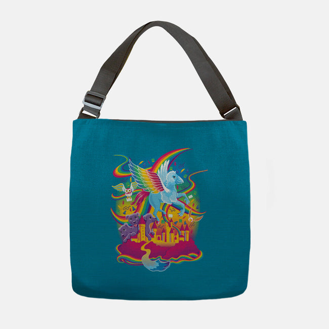 Harry Frank-none adjustable tote-theinfinityloop