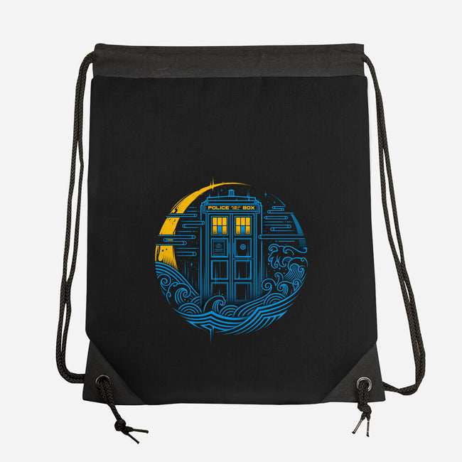 Time Traveler-none drawstring bag-StudioM6
