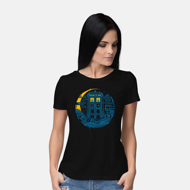 Time Traveler-womens basic tee-StudioM6