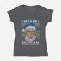 Merry Resistmas-womens v-neck tee-CoD Designs
