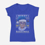 Merry Resistmas-womens v-neck tee-CoD Designs
