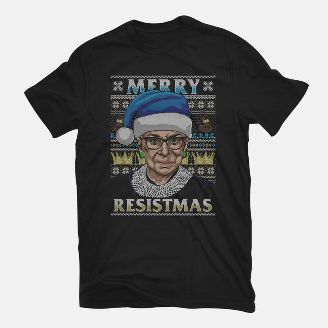 Merry Resistmas-womens basic tee-CoD Designs