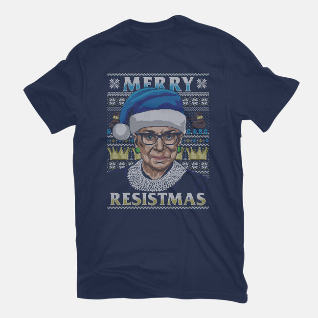Merry Resistmas-womens basic tee-CoD Designs
