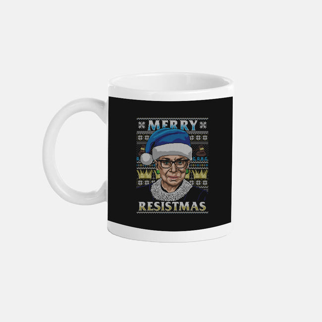 Merry Resistmas-none glossy mug-CoD Designs