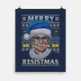 Merry Resistmas-none matte poster-CoD Designs
