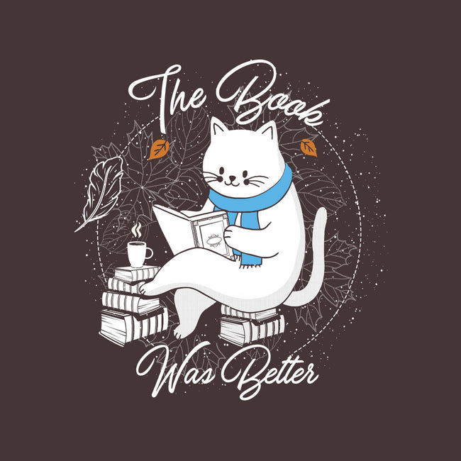 Cat Reader-womens off shoulder sweatshirt-Liewrite