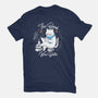 Cat Reader-mens heavyweight tee-Liewrite