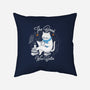 Cat Reader-none removable cover throw pillow-Liewrite