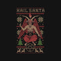 Hail Santa Claws-womens basic tee-Thiago Correa