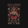 Hail Santa Claws-baby basic tee-Thiago Correa