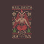 Hail Santa Claws-none matte poster-Thiago Correa