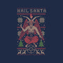 Hail Santa Claws-womens basic tee-Thiago Correa