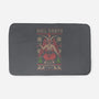 Hail Santa Claws-none memory foam bath mat-Thiago Correa