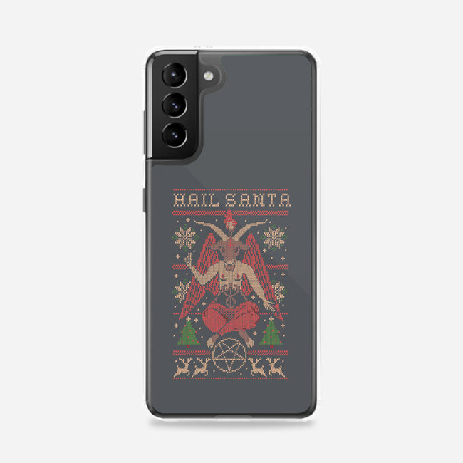 Hail Santa Claws-samsung snap phone case-Thiago Correa