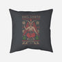 Hail Santa Claws-none removable cover w insert throw pillow-Thiago Correa