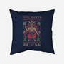 Hail Santa Claws-none removable cover w insert throw pillow-Thiago Correa