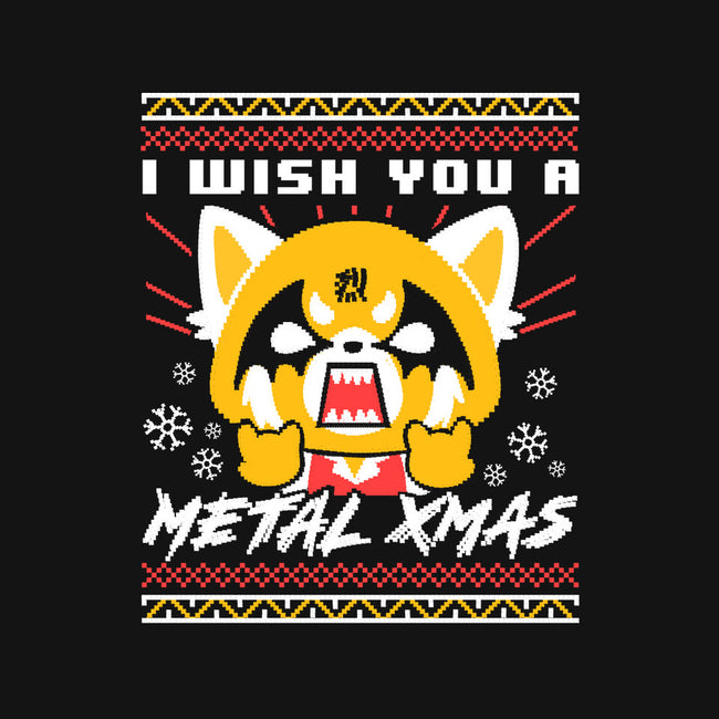 Metal Christmas-womens v-neck tee-estudiofitas