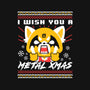 Metal Christmas-womens v-neck tee-estudiofitas