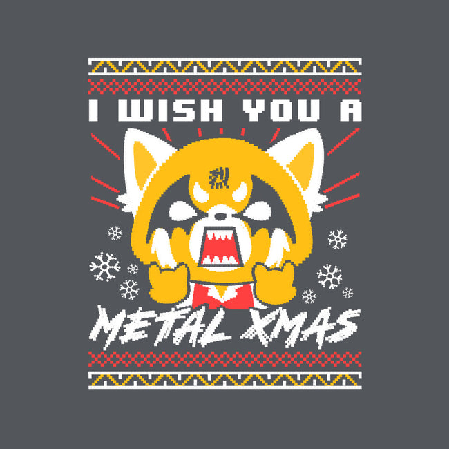 Metal Christmas-womens v-neck tee-estudiofitas
