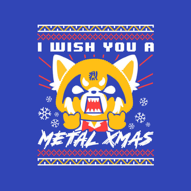 Metal Christmas-womens fitted tee-estudiofitas