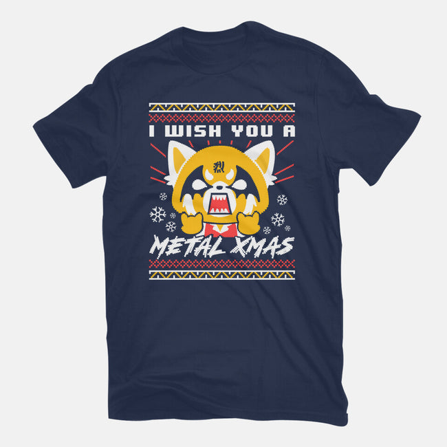 Metal Christmas-unisex crew neck sweatshirt-estudiofitas
