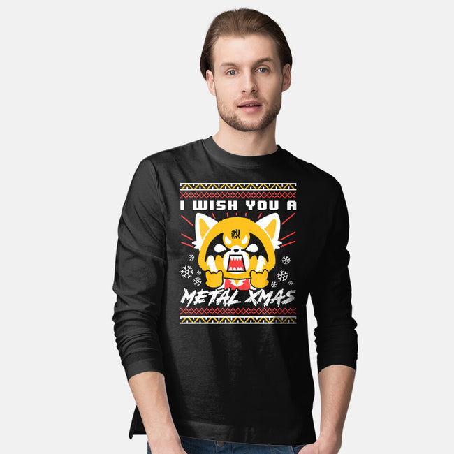 Metal Christmas-mens long sleeved tee-estudiofitas